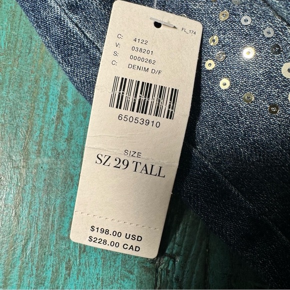 Anthropologie Pilcro The Wanderer Relaxed Jeans Size 29 Tall NWT Brand New - Picture 14 of 16